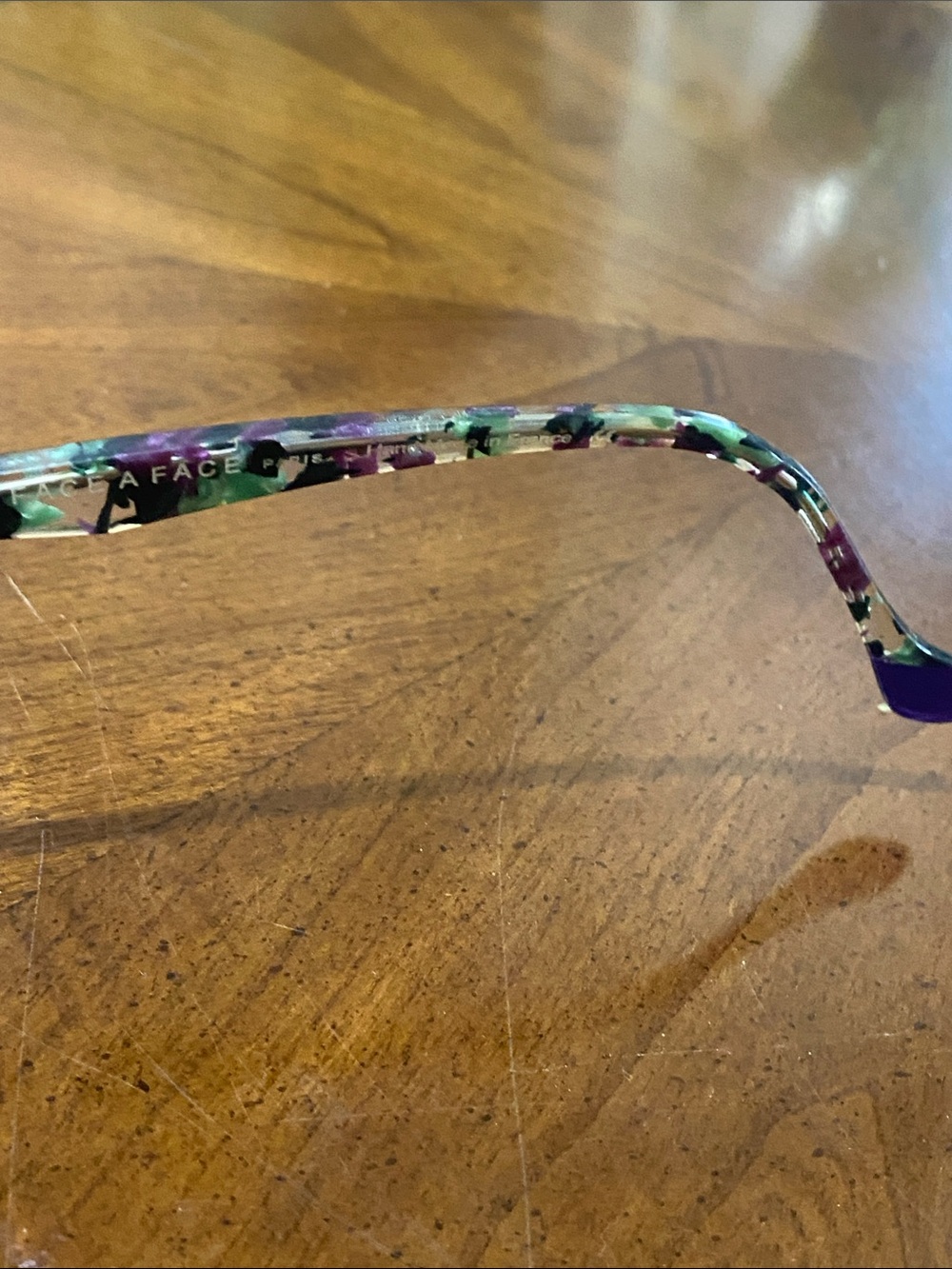 Purple Women's Cat-Eye Glasses - Fashion Optical Frames - Picture 5 of 11